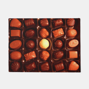 Tapete Textura de chocolate