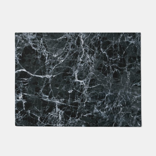 Tapete Textura de mármore preto (Frente)