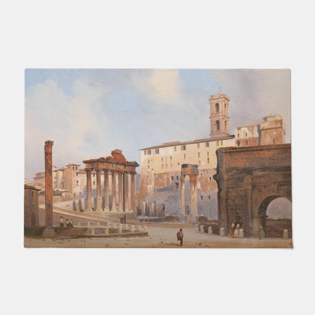 Tapete The Ancient Roman Forum (por Ippolito Caffi) (Frente)