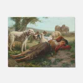 Tapete The Goatherder Girl's Siesta (por Carlo Ademollo)