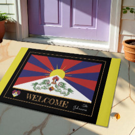 Tapete Tibete e bandeira tibetana: tapetes/esportes