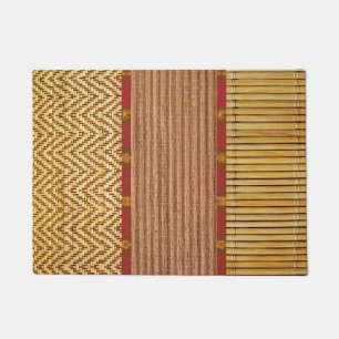 Tapete Tiki texturas bamboo e reed