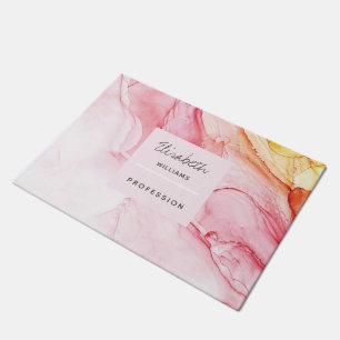 Tapete Tinta rosa Abstrato personalizada