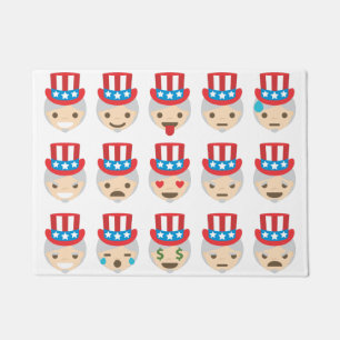 Tapete tio sam emoji doormat mat