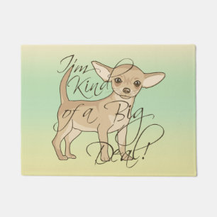Tapete Tipo de I'm da chihuahua de uma grande coisa