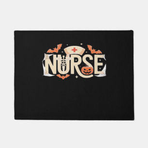 Tapete Tipografia da Enfermeira das Halloween - Design Mé