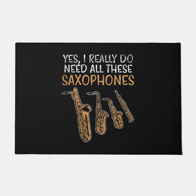 Tapete Tipos saxofone (Frente)