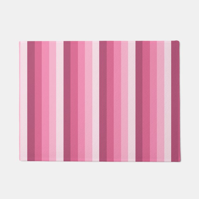 Tapete Tiras de sombra rosa (Frente)