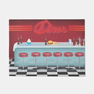 Tapete Todos os american Vintage Diner