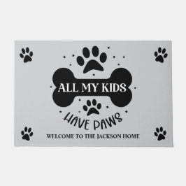 Tapete Todos Os Meus Filhos Têm Patas