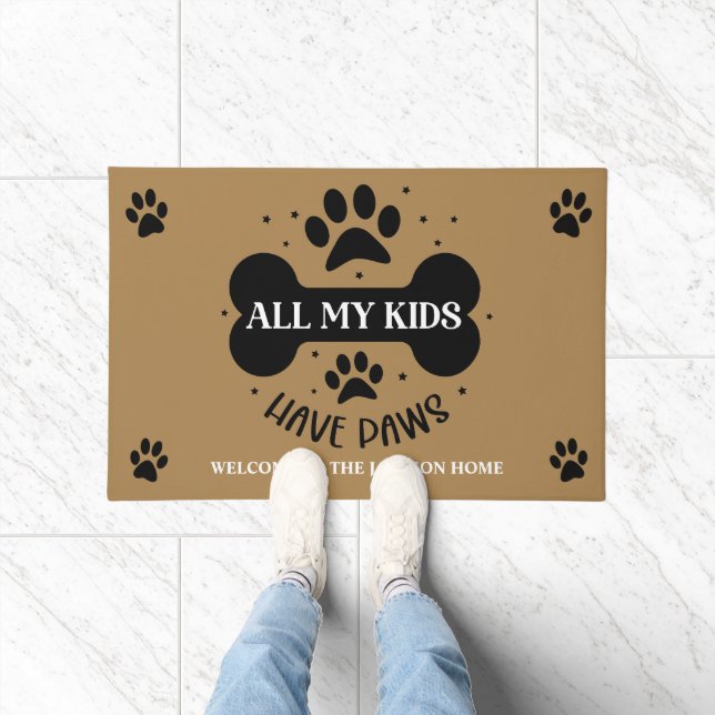 Tapete Todos Os Meus Filhos Têm Patas (Interior)