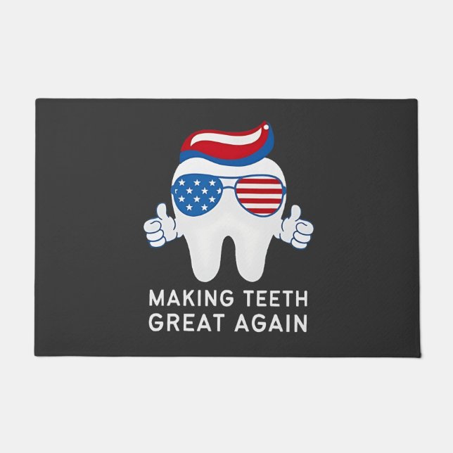Tapete Torne o Excelente dos dentes novamente em 4 de jul (Frente)