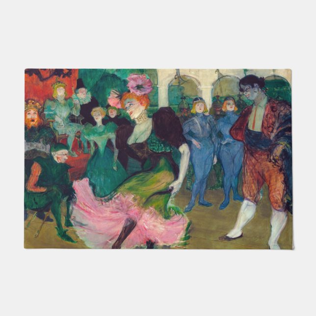 Tapete Toulouse-Lautrec - Marcelle Lender, Dançando Boler (Frente)