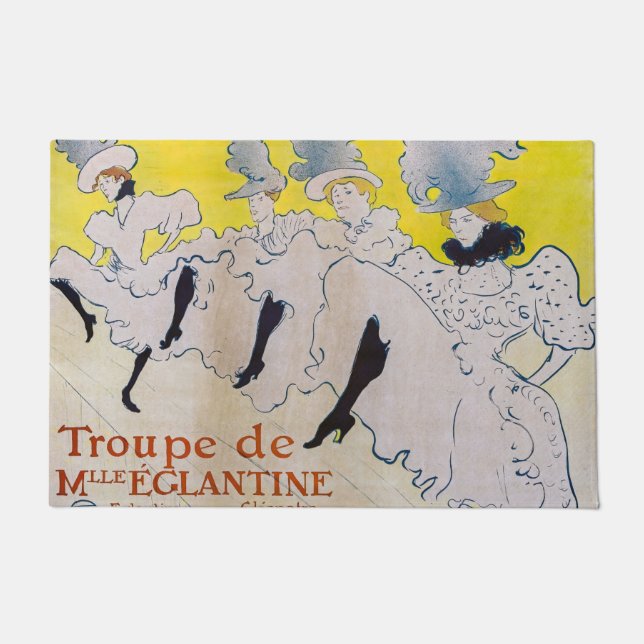 Tapete Toulouse-Lautrec - Troupe de Mlle Eglantine (Frente)