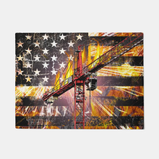 Tapete Tower Crane Operator Flag