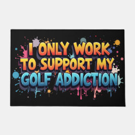 Tapete Trabalhar Para Apoiar O Meu Humor De Vício De Golf
