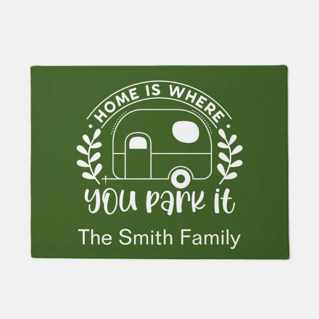 Tapete Trailer De Campanha Personalizado Rv (Frente)