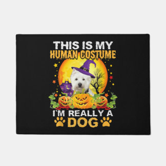 Tapete Traje de cão Halloween