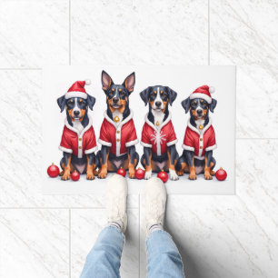 Tapete Traje de Natal do Cão de Montanha Suíço Grande Pap