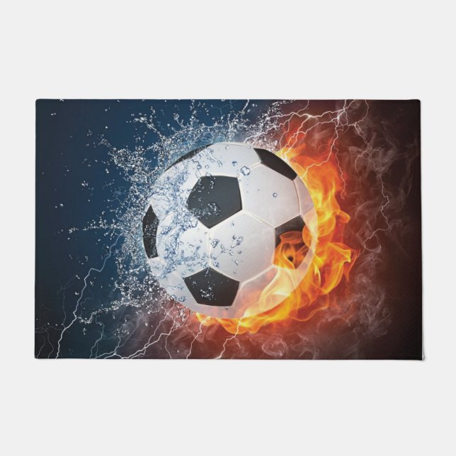 Tapete Travesseiro de Arremesso de Bola de Futebol/Futebo (Frente)