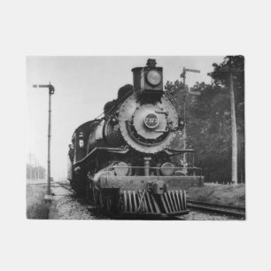 Tapete Trem de estrada de ferro do vintage do motor