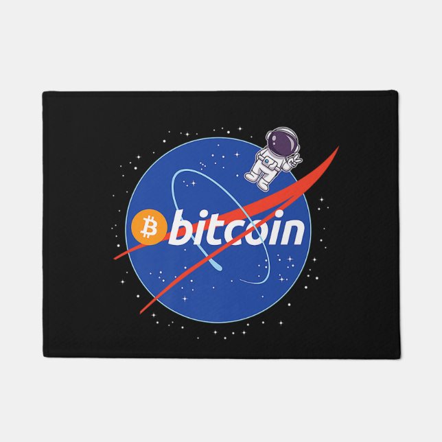 Tapete Trendy Bitmoney Astronaut Space Crypto (Frente)