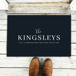 Tapete Trendy Black Na moda Modern Bold Typograhy Name