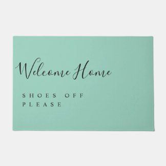 Tapete Trendy Modern Minimal Welcome Shoes Off 