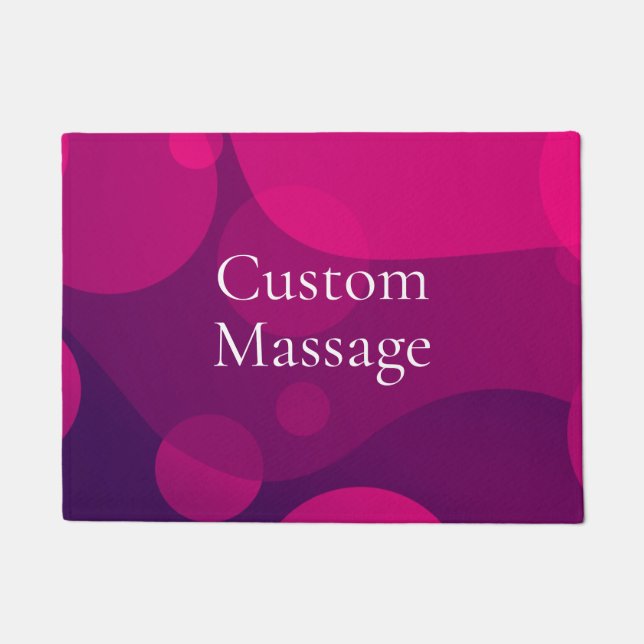 Tapete Trendy Modern Simple Custom Massage (Frente)