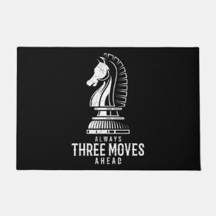 Tapete Três Movimentos À Frente Eu Chess Matt Game Chess