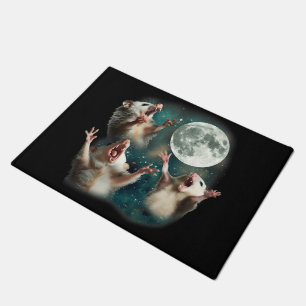 Tapete Três Possum Lua 3 Gambá Engraçado Estranho Meme Am