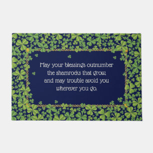 Tapete Trevos e bênção irlandesa 2
