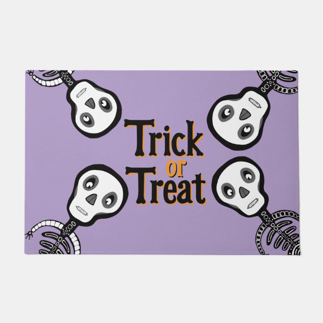 Tapete Trick ou Tratar Trivet (Frente)