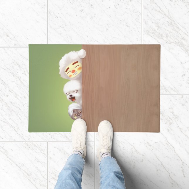 Tapete Trio de Animais de Pequim (Interior)