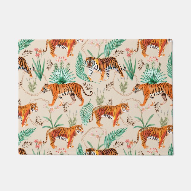 Tapete Tropical e tigres (Frente)