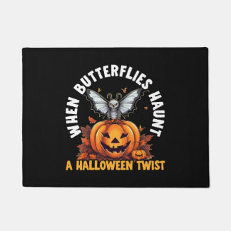 Tapete Truque De Halloween Ou Tratar O Inseto De Borbolet
