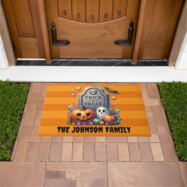 Tapete Truque ou Tratar Cute (Ar livre)