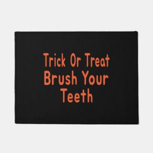 Tapete Truque Ou Tratar Escove Os Dentes De Halloween