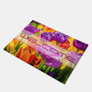 Tapete Tulipas coloridas positivas