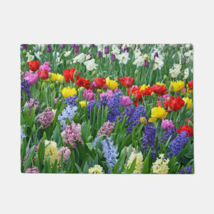 Tapete Tulipas e flores do jacinto
