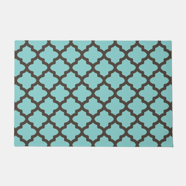 Tapete Turquoise Pattern Doormat (Frente)