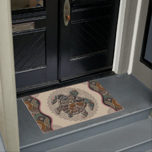 Tapete Turtle Doormat, Bem-Vindo Doormat, Engraçado Turt