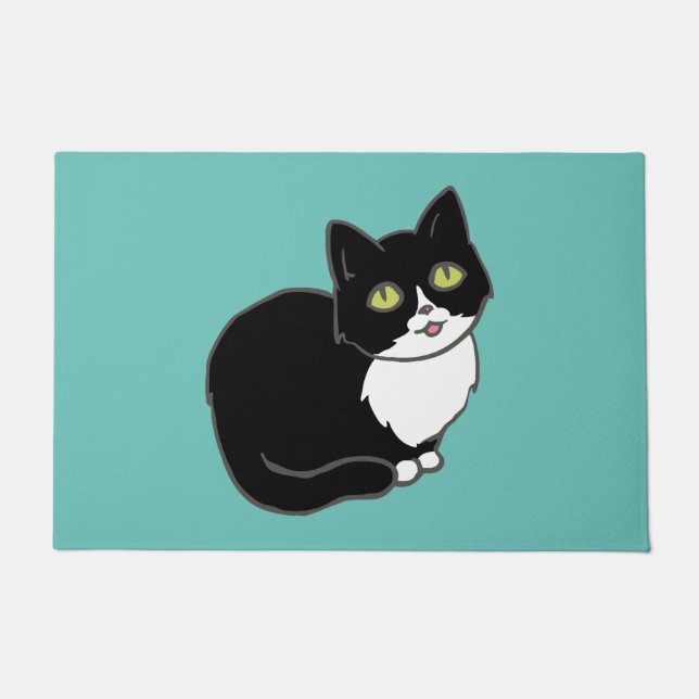 Tapete Tuxedo Cat (Frente)
