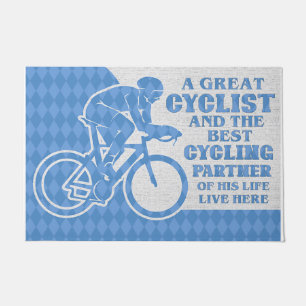Tapete Um Ciclista De Excelentes E O Melhor Parceiro De C