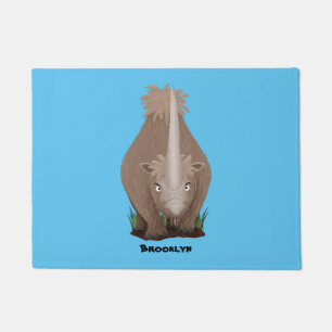 Tapete Um desenho animado de Rinoceronte elasmotherium