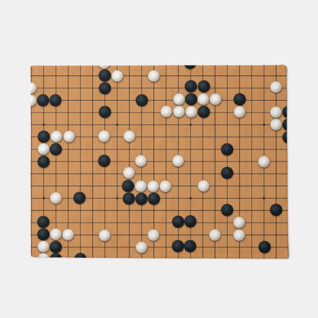 Tapete Um jogo de Go (Frente)