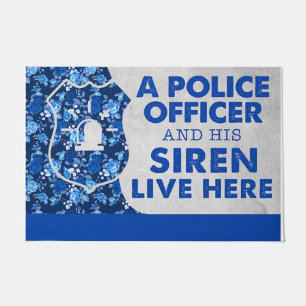 Tapete Um Policial E Sua Sirena Vivem Aqui