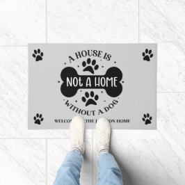 Tapete Uma Casa Não é um Lar Sem um Cachorro