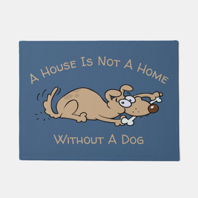 Tapete Uma casa não é uma casa sem uns desenhos animados (Frente)