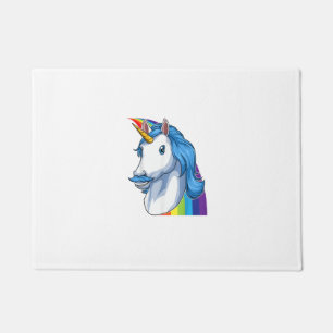 Tapete Unicórnio com Bigode Dadacorn Dadicorn Unicórnio D